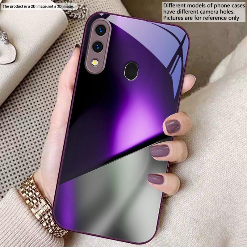 Mysterious Color and Light For Samsung A20 30 22 23 24 25 26 31 32 33 34 35 42 50 51 52 53 54 55 56 70 71 72 73 Glass Phone Case