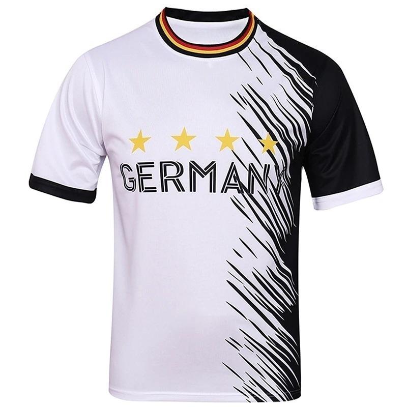 European Team Germany Football Jersey Breathable Soccer Uniform S