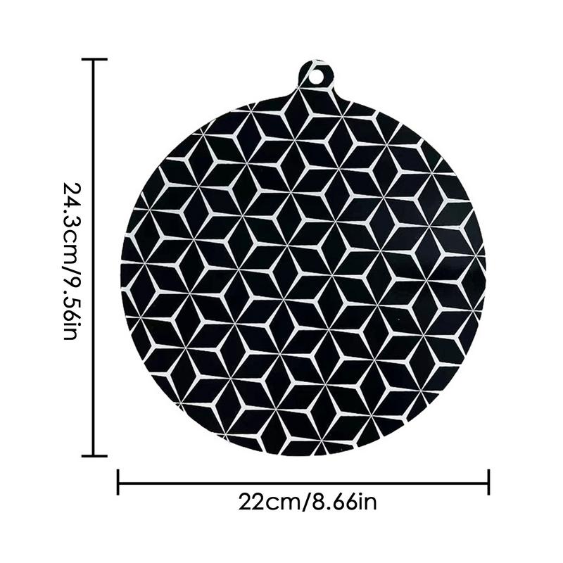 Induction Cooktop Protector Mat Non Slip Silicone Mat Heat Resistant Cooktop Protector Tight Fit Cuttable Protector Mat For