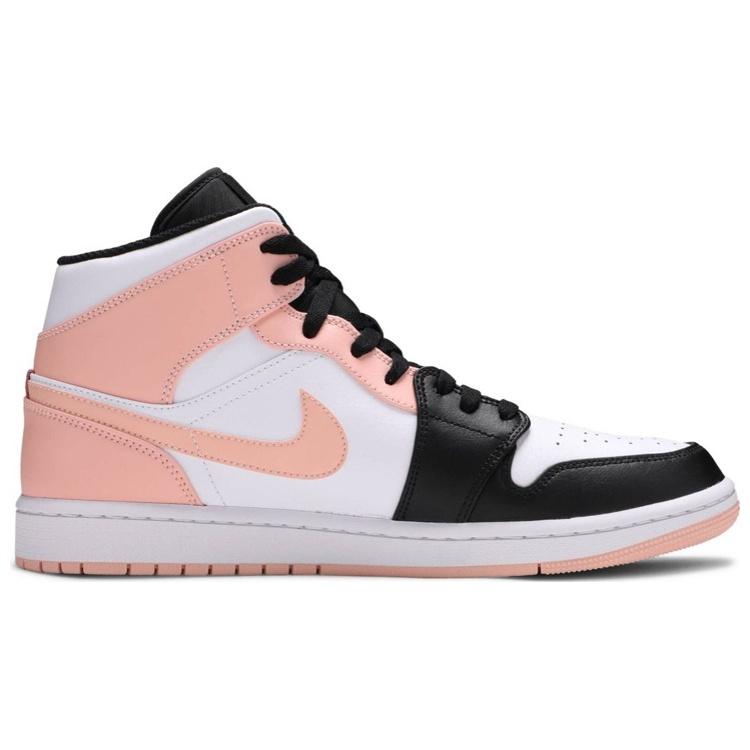 Air Jordan 1 Mid 'Crimson Tint' Men's 554724-133