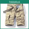 Straight Loose Shorts Tooling Casual Shorts Trendy Pants Large Size Solid Color Multipocket Shorts