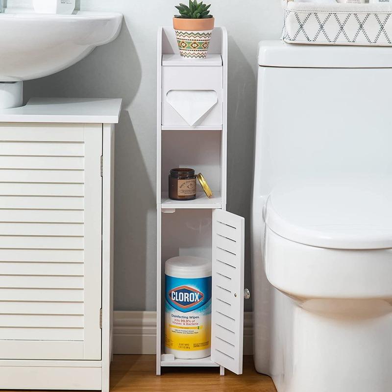 Bathroom Crevice Rack Floor-to-ceiling Multi-layer Storage Cabinet Toilet Toilet Storage Rack Toilet Storage Rack