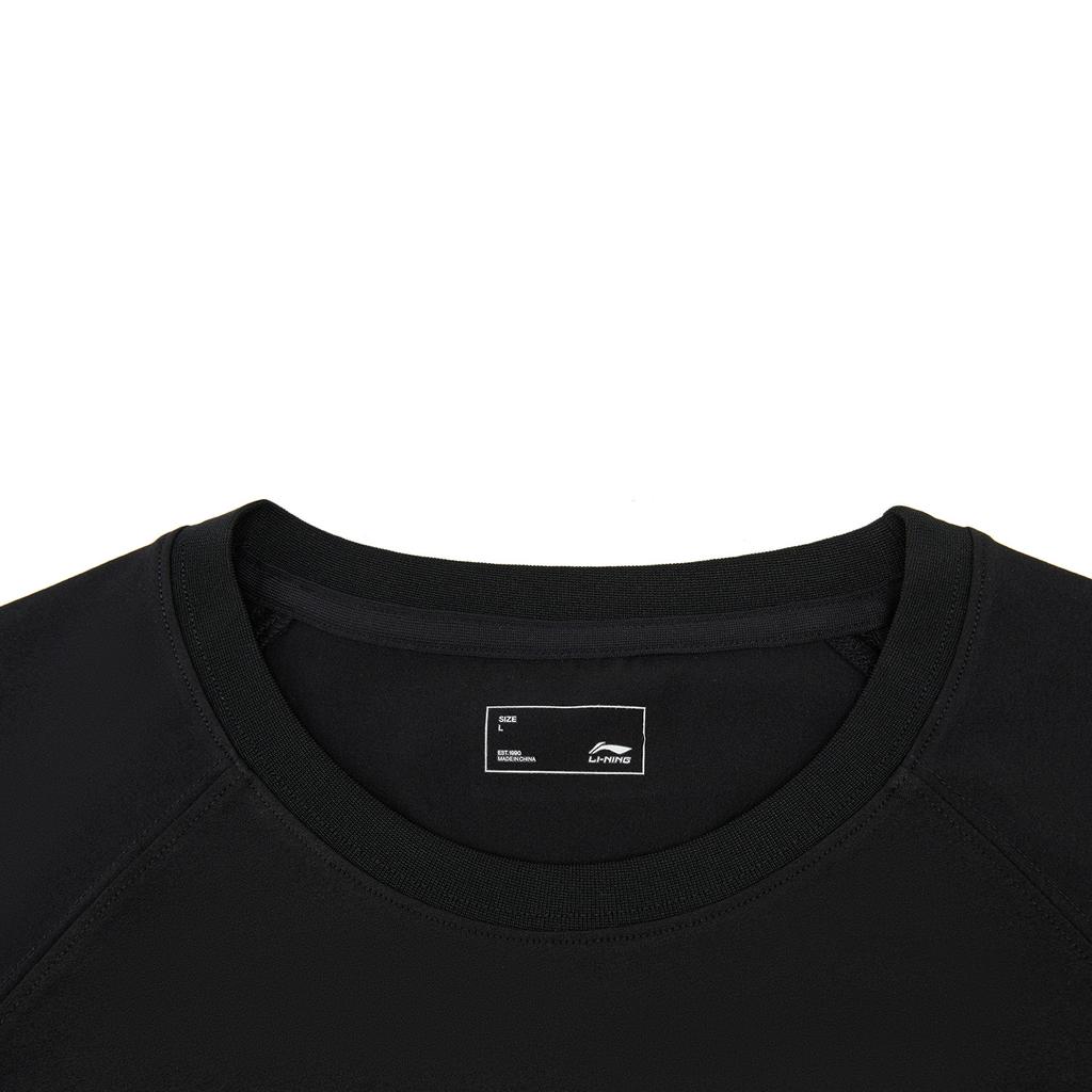 Li-Ning T-shirt Couple à Col Rond Motif Imprimé Lettres Unisexe Hauts ATSW289-2
