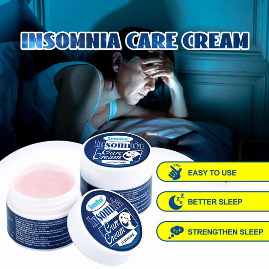 Yousheng 2/3/4/5Pcs Sleep Aid Cream 10g Gentle Relieve Stress Cream Improve Sleep Natural Ingredients Insomnia Anxiety Mood Sleep Cream for Travelers