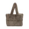 Tote Bag Women Fur Large Capacity Daily Commute