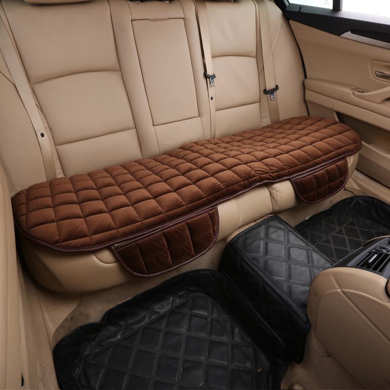 Universal Non-Slip Winter Car Seat Cushion, Tie-Free, 3-Piece Set, No Backrest