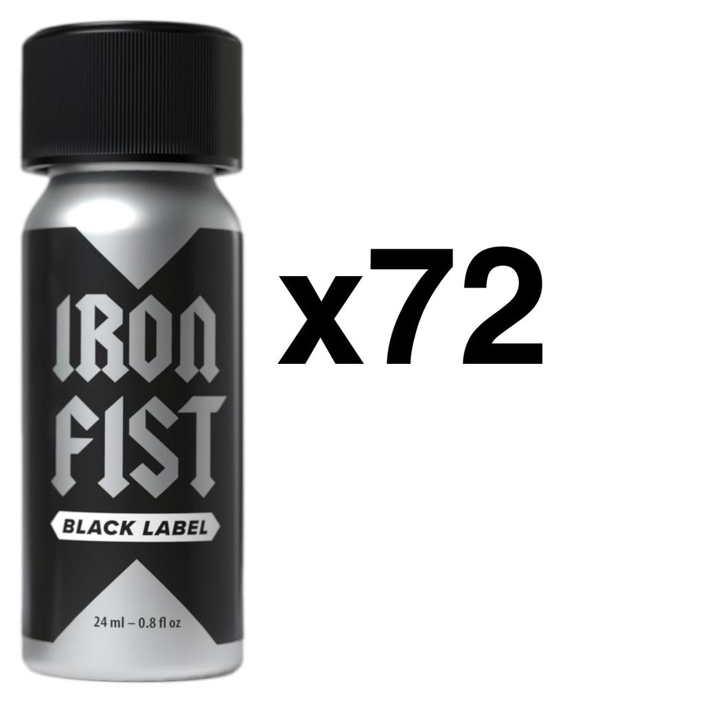 IRON FIST BLACK LABEL 24ml x72 - BGP Leather Cleaner - LC Packs
