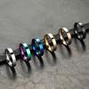 Ring Damen Nicht verblassend Nischen Design 4mm Helle Oberfläche, Schlichter Ring Edelstahl Schmuck Partnerring