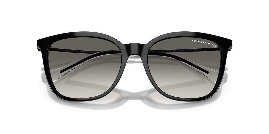 Sunglasses 0AX4151SF SHINY BLACK 55 [Armani Exchange]