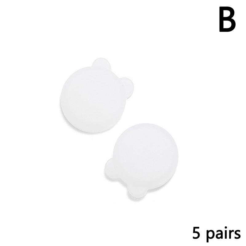 5 Pairs Silicone Glasses Ear Grip Cute Sports Eyeglasses Ear Hook Silicone Anti Slip Eyewear Temple Tips Sleeve Retainer Holder