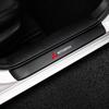 4PCS Car Door Sill Pedal Carbon Fiber Protective Sticker Anti-scratch And Waterproof For Mitsubishi Ralliart Lancer EX Outlander