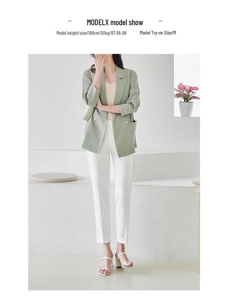 Women's High-Quality Summer Street-Style Loose Blazer with Sun Protection