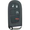 Replacement Key Fob Cover Case Fit for 2013-2018 Dodge Ram 1500 2500 3500 Laramie Outdoorsman SLT SXT Pickup Truck Proximity Smart Keyless Entry