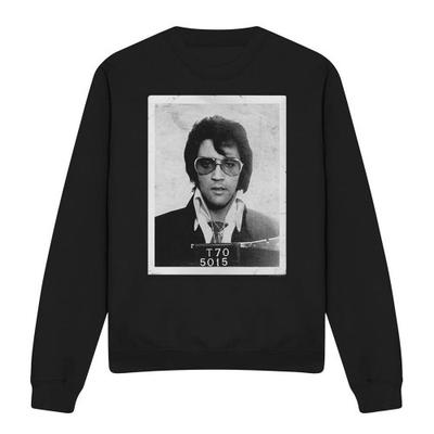 Elvis Presley Unisex Erwachsenen Kapuzenpullover mit Rahmen