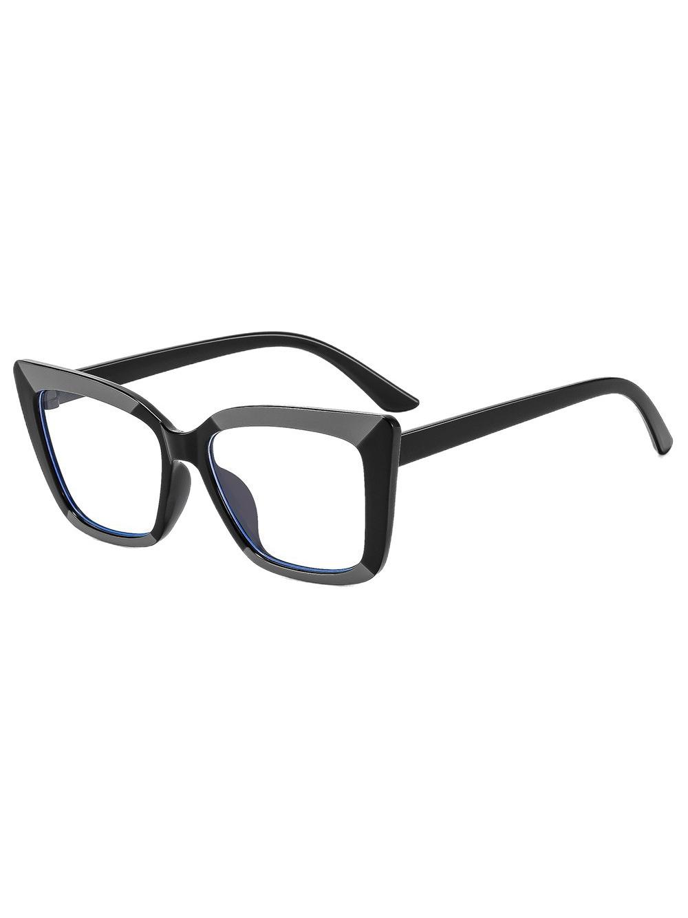 

Y2K Oversized Women Square Glasses Gradient Tortoise Frame UV Protection Fashion Eyewear for Female Daily Wear KJ123