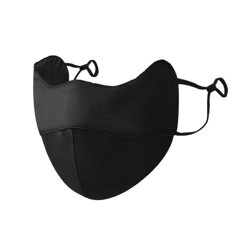Women's 100% Mulberry Silk UPF50+ Summer Sunscreen Mask with Eye Corner Protection