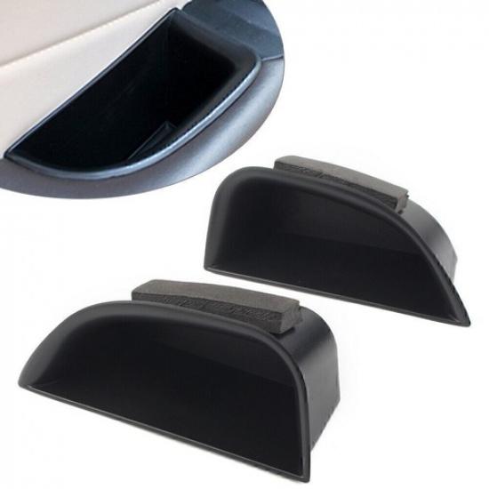 2Pcs Car Front Door Handle Armrest Storage Box Tray Bin For MKZ 2014-16