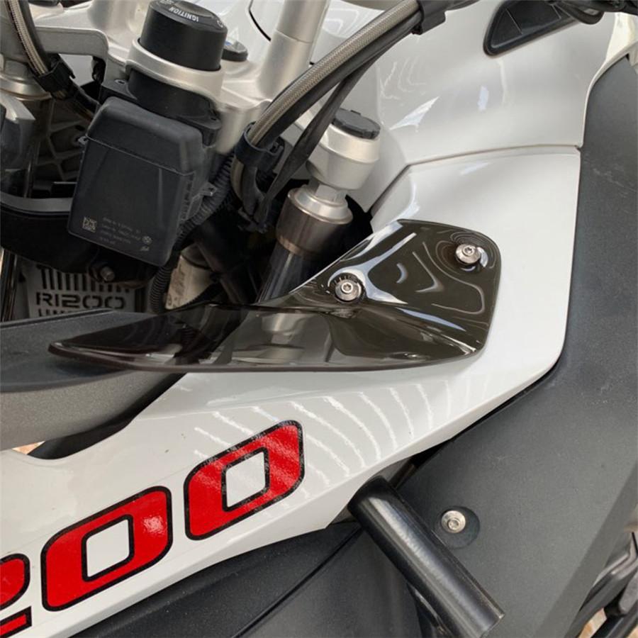 Pair Windscreen Wind Deflector For BMW R1200GS R1200 ADV Adventure 2014-2019