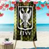 STVV Print Beach Towel, Large Soft Quick Dry Towel for Beach Camping Swimming