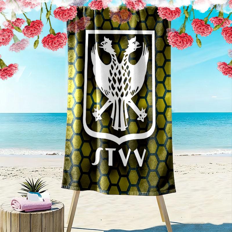 STVV Print Beach Towel, Large Soft Quick Dry Towel for Beach Camping Swimming