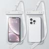 Waterproof Cell Phone Pouch Underwater Cell Phone Dry Bag Case Lanyard Beach Swimming Kayaking Boating Clear Phone Holder Protector