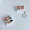 2/3/4/6/9 Keys Stress Relief Clicker Mechanical Calming Keychain Keys  Bag Charms
