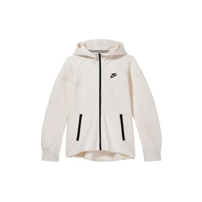 Μονόχρωμο Casual Loose Sports Training Jacket Hoodie Γυναικεία μπουφάν Λευκό FB8339-110