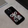 Satanic Goat Satan Devil Phone Case For iPhone 16,15,14,13,12,11 Plus,Pro Max,XS,X,XR,SE,Mini,8,7,Soft Silicone Black Cover
