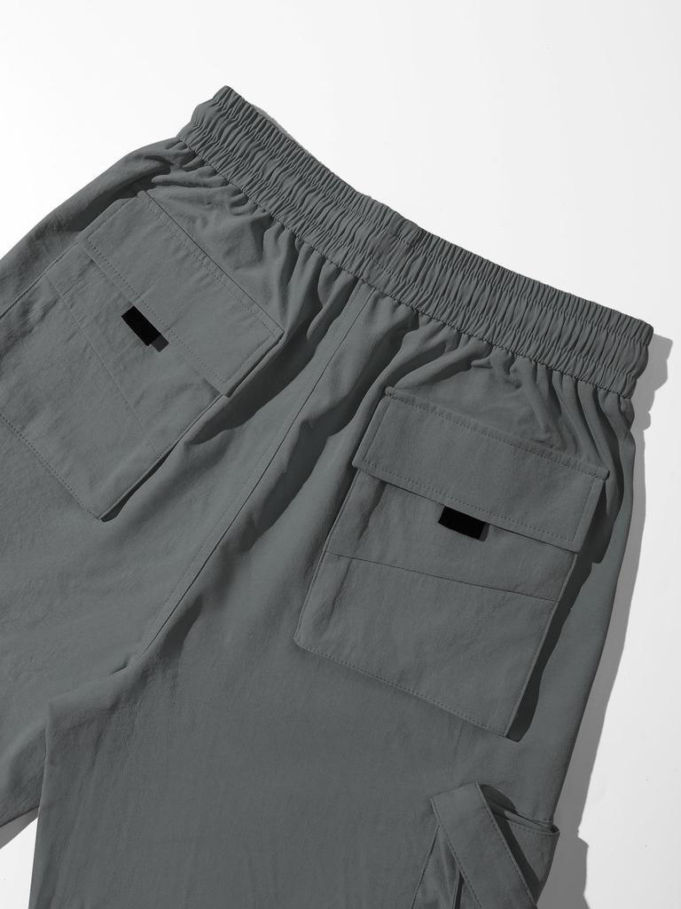 European & American Women's Tactical Cargo Pants - Summer Sports Style, Drawstring Casual Wear.
