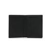 Daks Black European Leather Embossed Dd Pattern Card Wallet Dbwa5f365bk