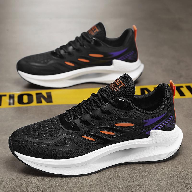 Men's Breathable Sports Shoes Spring New Mesh Casual Fashi Versatile Trendy Men's Shoes Summer Running Shoes Suitable for Outdoor Sports