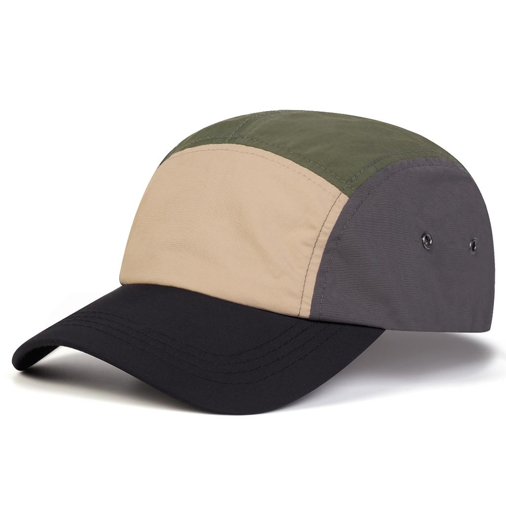 Unisex Multi Color Splicing Baseball Caps Quick Drying Hat Outdoor Adjustable Spring and Autumn Casual Sunscreen Hat