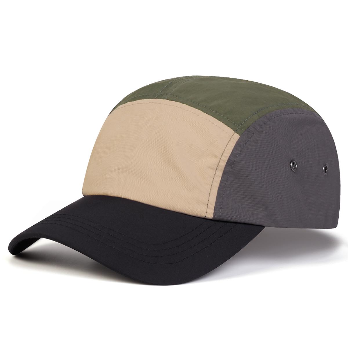 

Унисекс бейсболки с разноцветными вставками, быстросохнущая шляпа, регулируемые повседневные шляпы, весенне-осенняя уличная солнцезащитная шляпа
