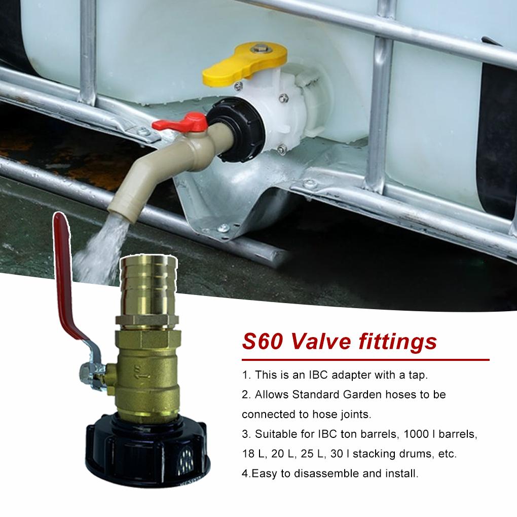 Barrels Water Faucet Adapter Professional Removable Outdoor Home Garage Garden Valve Connector Fitting Accessories