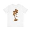 T-Shirt — Funny Astronaut Tied To Cinder Block — Sleeping With The Space Fishes