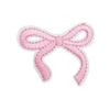 Headgear Dress Up Bow Embroidery Cloth Sticker Clothes Bag Patch Sticker Cherry Bow Computer Embroidery Label Ironing