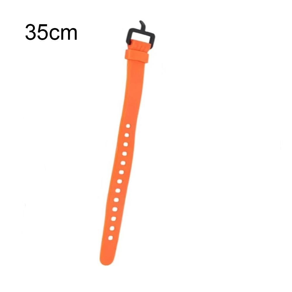 

Belt Buckle Rubber Tension Strap Reusable Adjustable Cargo Tie-Down Strap Silicone Quick Release Tool Utility Belt