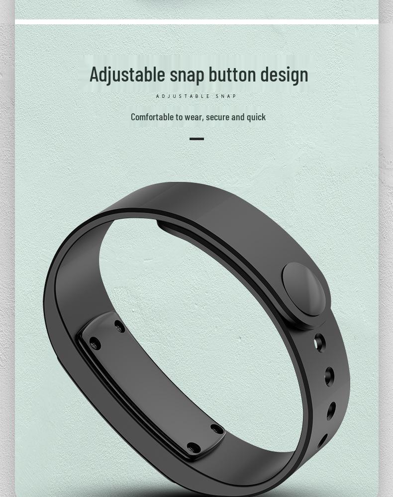 Neues wasserdichtes Smart Health Armband mit Schrittzähler, Vibrationsalarm und LED-Anzeige für Männer und Frauen.