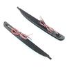 Precise 1Pair Rear Bumper Light Smoked Lens LED Rear Bumper Reflector Tail Brake Stop Light For Mazda 6 2003-2008