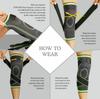 Dyna Pro Knee Cap | Compression Knee Support | Adjustable Strap For Custom Fit | Injury Prevention, Recovery, Pain Relief, Gym, Crossfit, Meniscu