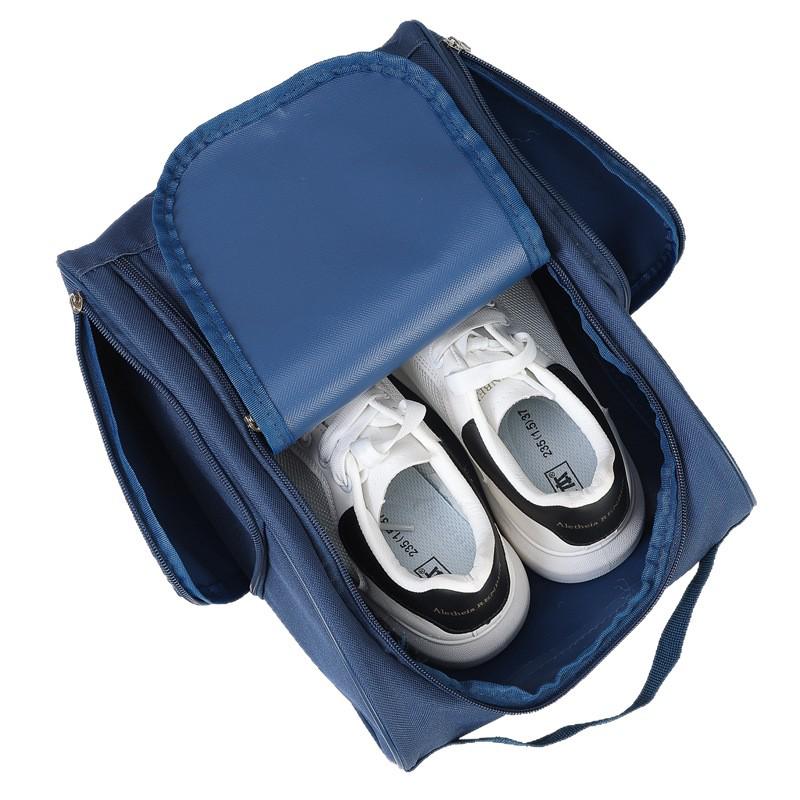 Large Capacity Wear-Resistant Golf Shoe Bag with Side Pocket – Universal Travel Sports Shoe Storage