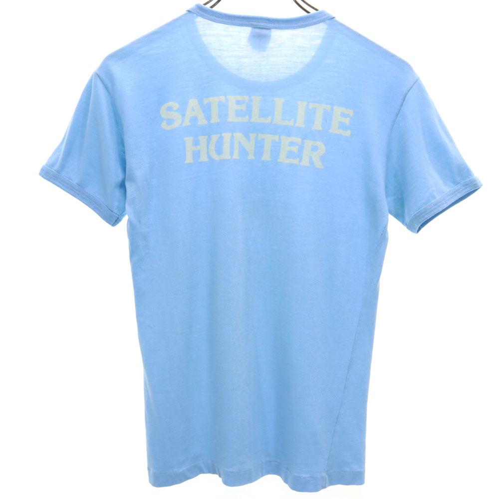 Canadian Plofile 70s vintage Short sleeve T-shirt M blue Men's Used