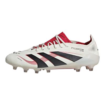 Predator Elite Soft Comfortable Ag (Rubber Short Studs) Non-Slip Wear-Resistant Soccer Shoes Unisex Soccer Shoes White Black JI2082