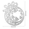 Schöne Weihnachtsmann-Stanzformen aus Metall für Kartenherstellung, Scrapbooking, Prägeschnitte, Schablone, Bastelstanzen
