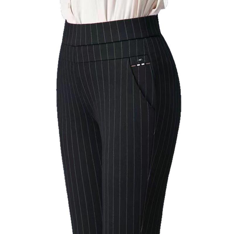 Frühlings- & Herbstlose Lässige Hosen mit geradem Bein für Frauen mittleren Alters und ältere Frauen