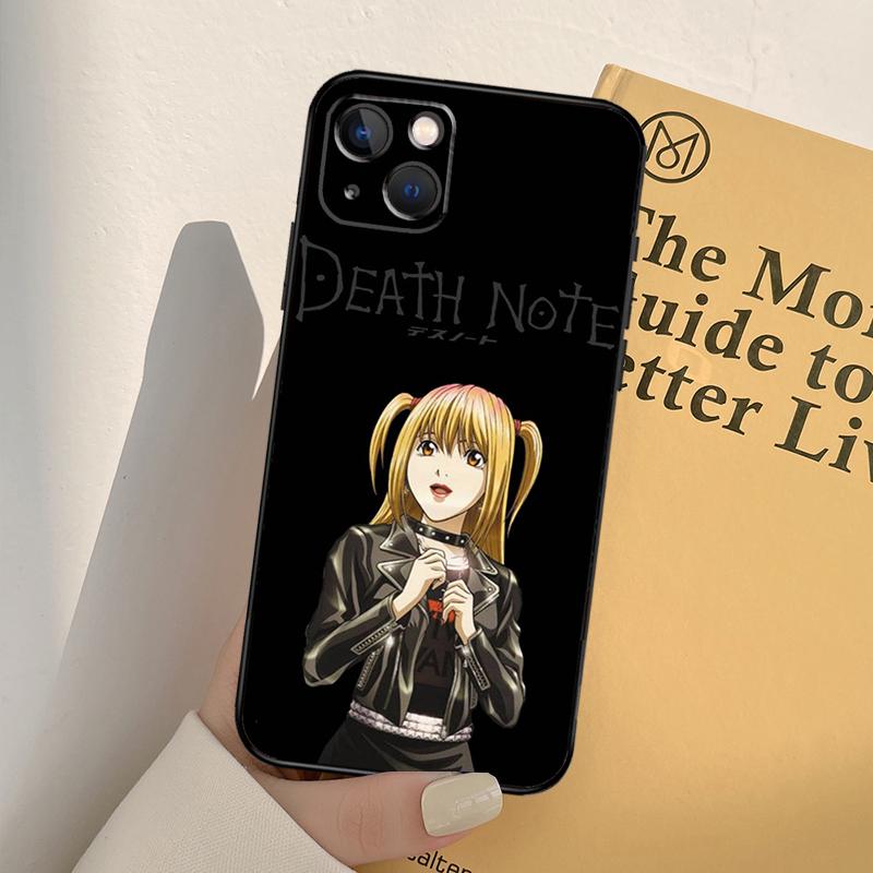 

Чехол для телефона Death Note Misa Amane для iPhone 11 12 13 14 Pro Max XS XR X 6 7 8 Plus 12 13 Mini SE 2020 iPhone 8 Plus