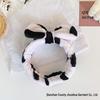 Korean 3D Cow Horn Headband: Cute Plush Hair Accessory for Women