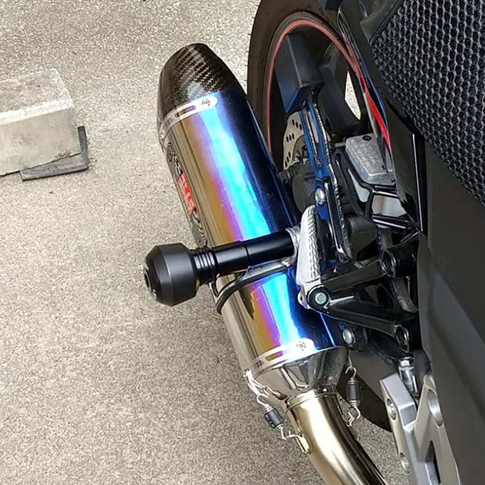 Motorcycle Muffler Slider for Kawasaki Eliminator/SE (24) [8BL-EL400A] CNC Guard Slider (1 Piece) (Orange)