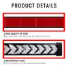 40" Pickup Trucks Tailgate Light Bar LED 2 Colors Turn Signal Brake Driving Lamp