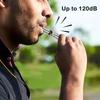 Titanium Emergency Whistle Loud Portable Keychain Necklace Whistle EDC Keyring for Emergency Survival Outdoor Hiking Camping